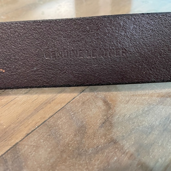 New Brown Distressed Leather Belt